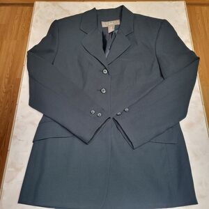 Norton Petites McNaughton 4P Dark Hunter Green Blazer – Classic Tailored Jacket